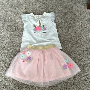 Carters Unicorn Outfit